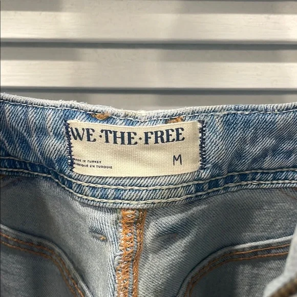 Free People Camilla Bootcut Denim Overalls - Picture 6 of 7